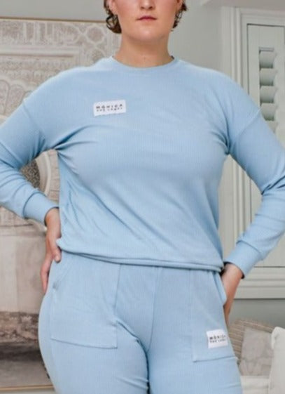 Comfort Queen - Top - Sky Blue - FINAL SALE