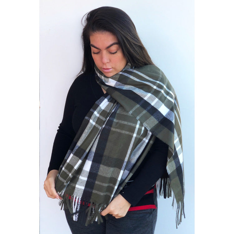 Plaid Scarves