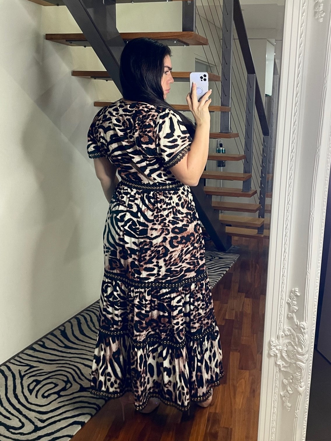 Venice Maxi Dress - Leopard