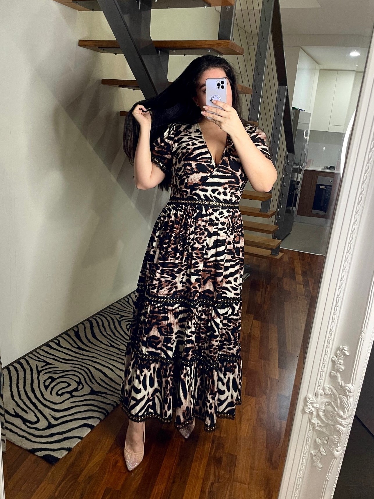 Venice Maxi Dress - Leopard