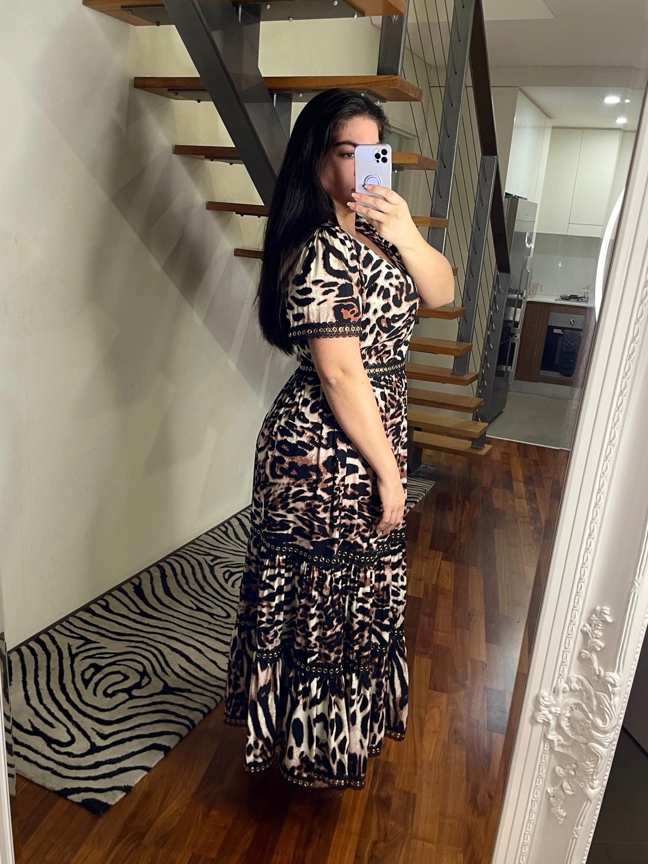 Venice Maxi Dress - Leopard