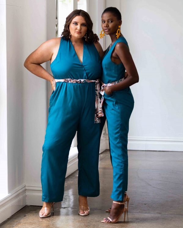 Miami Jumpsuit - Teal - FINAL SALE