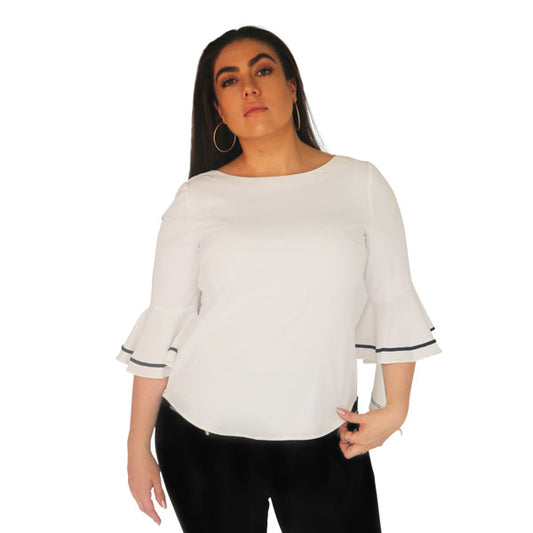 Flare sleeved top - FINAL SALE