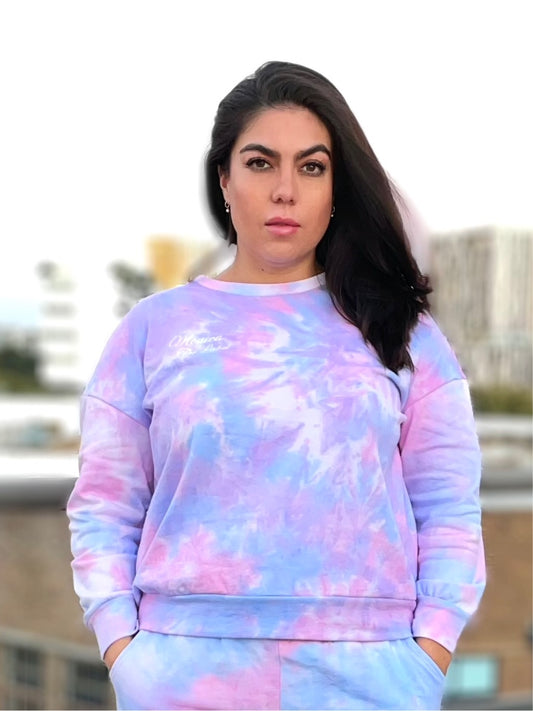 Good Vibes Jumper - Fairy Floss - FINAL SALE