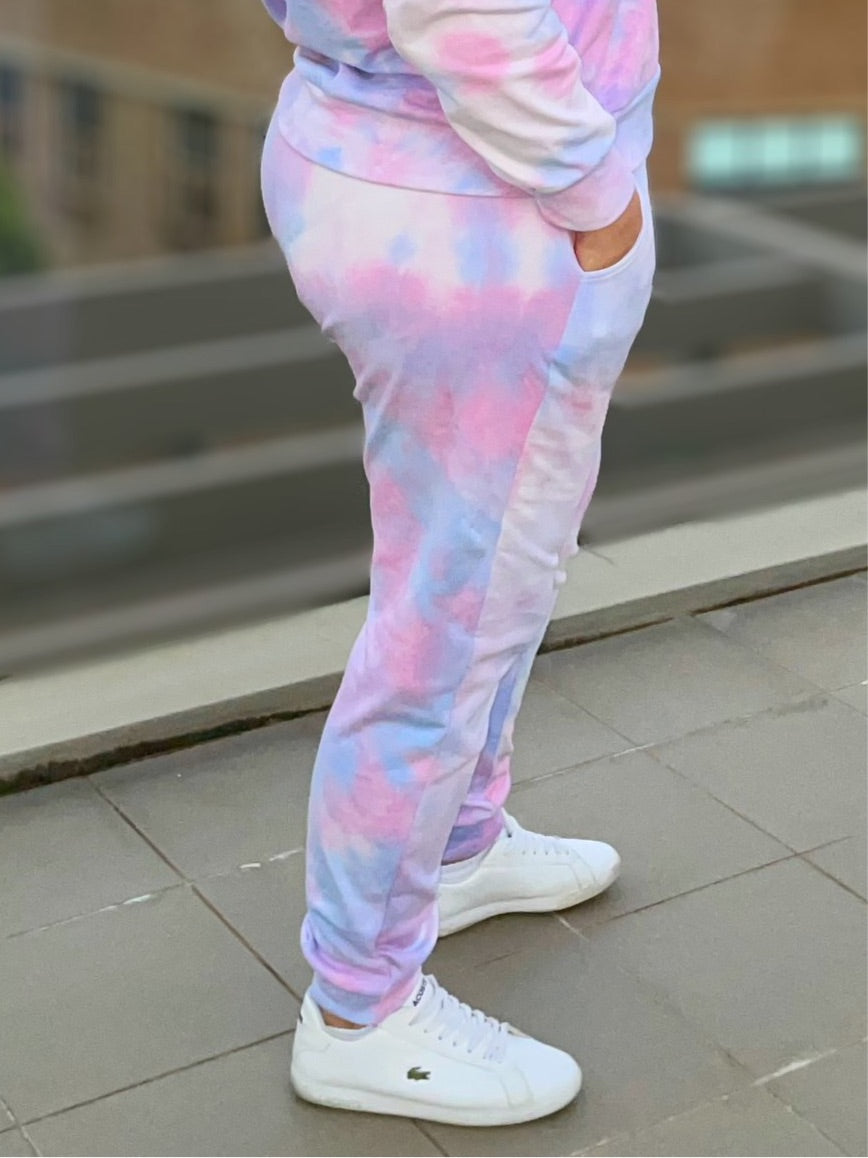 Good Vibes Trackies - Fairy Floss - FINAL SALE