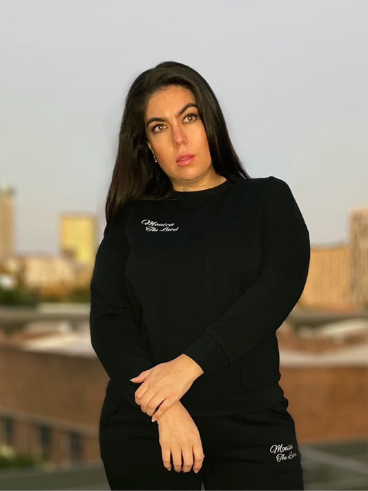 Good Vibes Jumper - Midnight Black - FINAL SALE