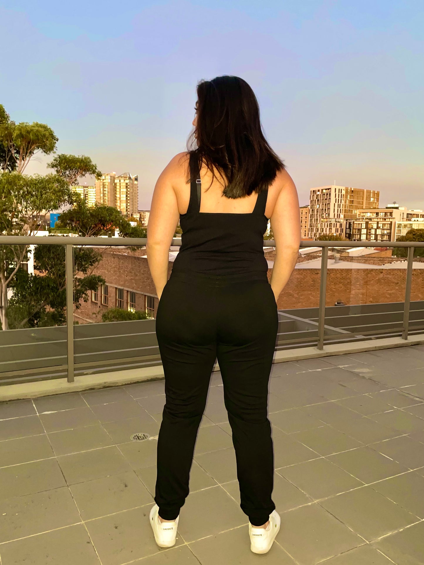 Good Vibes Trackies - Midnight Black - FINAL SALE