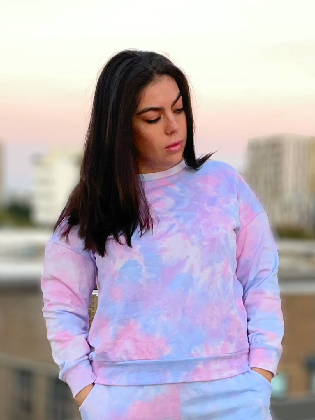 Good Vibes Jumper - Fairy Floss - FINAL SALE