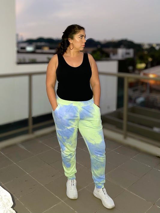 Good Vibes Trackies - Slushie - FINAL SALE