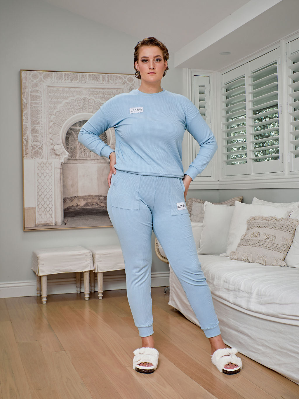 Comfort Queen - Pant - Sky Blue - FINAL SALE