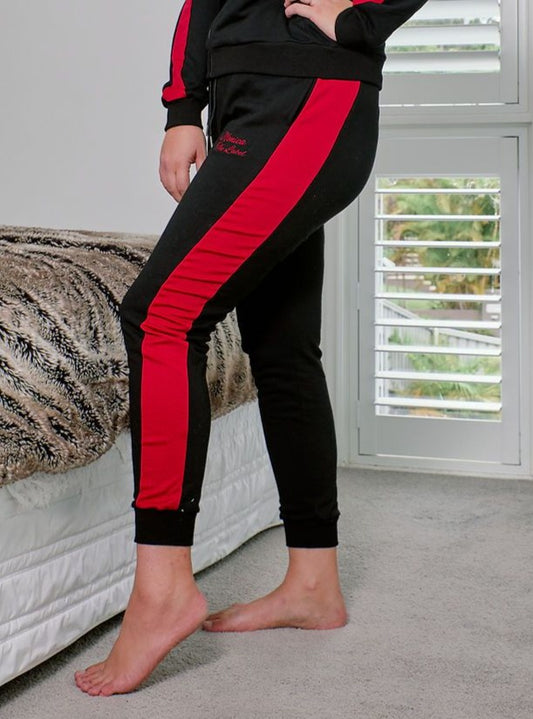 Sassy Tracksuit - Pant - Racy Red - FINAL SALE
