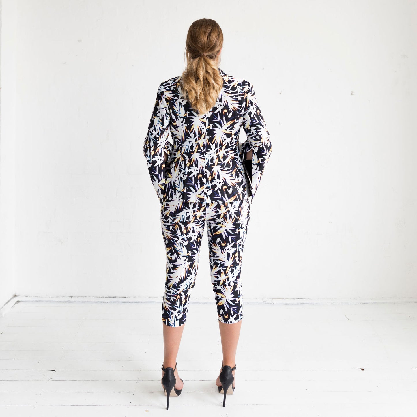 Orchid Jacket in Cosmos Print - FINAL SALE