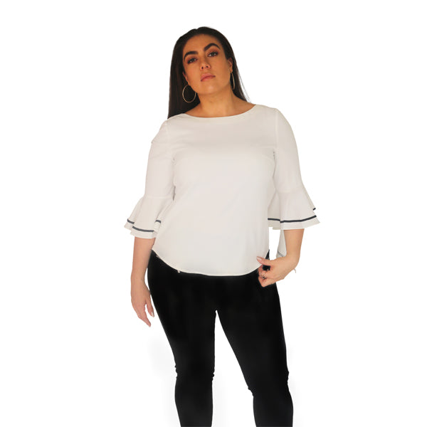 Flare sleeved top - FINAL SALE